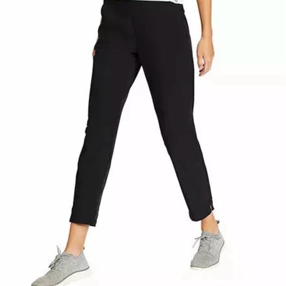 Eddie Bauer Black Slim Track Pants